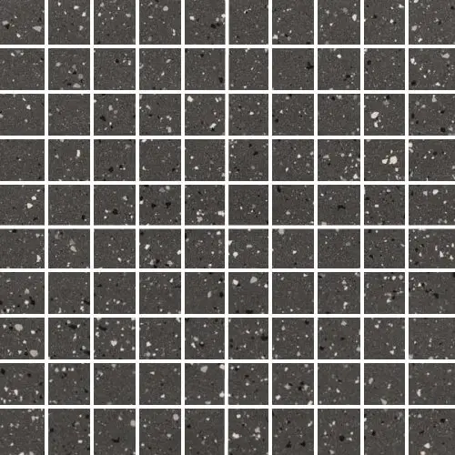 Мозаика Earthtech Carbon Flakes Mosaico (3X3) Comfort 30x30 лаппатированная
