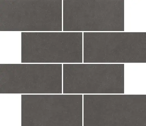 Декоративный элемент Earthtech Carbon Ground Muretto (7,5X15) Comfort 6mm 30x30 лаппатированный