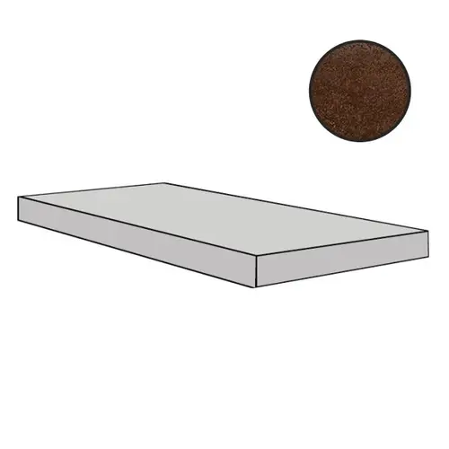 Ступень Flowtech Russet Nat.Ang.Gra.Dx 33x120 матовая