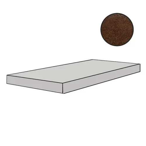 Ступень Flowtech Russet Nat.Ang.Gra.Sx 33x120 матовая