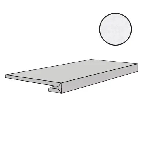 Ступень Rawtech Raw White Gradino Nat 33x120 матовая