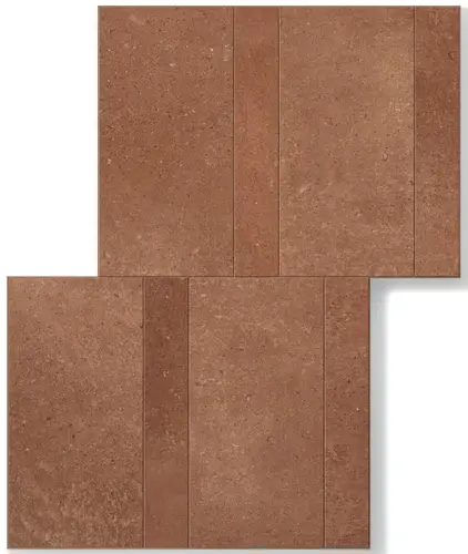 Florim SensiTerre Mattone Nat Tavella E Listello 30x40