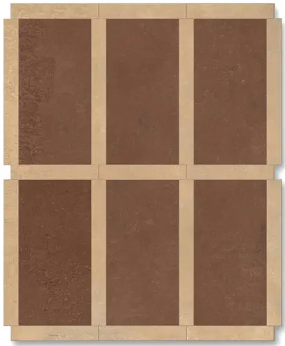 Florim SensiTerre Amaranto Rosato Nat Tappeto 57x69