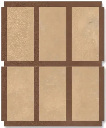 Florim SensiTerre Rosato Amaranto Nat Tappeto 57x69