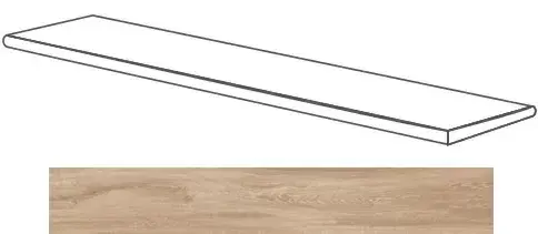 Ступени 52112 Just GRAD.ANG.DX BEIGE CH 120х4x32