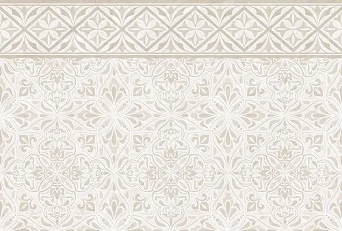 Плитка настенная Gestia Бежевый ornament plus 27х40