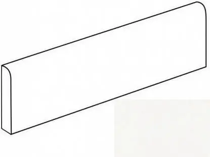 Плинтус Beton Белый 60x76 Sugar-эффект G-1104/CR/p01/76x600