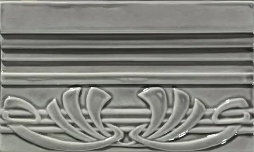 Grazia Epoque Terminale Deco Grey Craquele 12x20