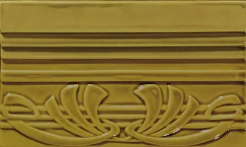 Grazia Epoque Terminale Deco Mustard Craquele 12x20
