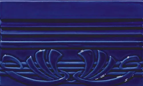 Grazia Epoque Terminale Deco Cobalt Craquele 12x20
