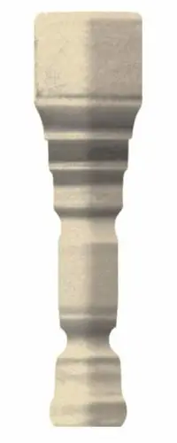 Grazia Epoque Ang. Terminale Pitti Ivory Craquele 2x12