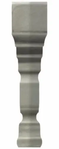 Grazia Epoque Ang. Terminale Pitti Grey Craquele 2x12
