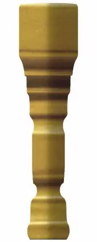 Grazia Epoque Ang. Terminale Pitti Mustard Craquele 2x12