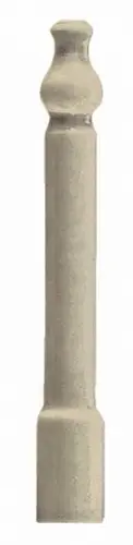 Grazia Epoque Ang. Zoccolo Ivory Craquele 2x20