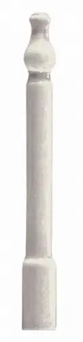 Grazia Epoque Ang. Zoccolo Bianco Craquele 2x20