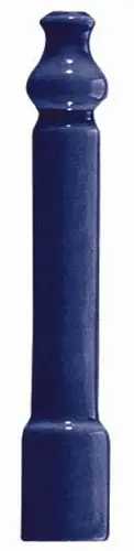 Grazia Epoque Ang. Zoccolo Cobalt Craquele 2x20