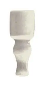 Grazia Epoque Ang. Finale Bianco Craquele 2x6,5