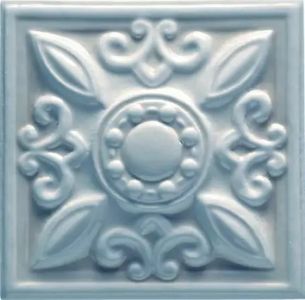 Grazia Essenze Neoclassico Genziana 13x13