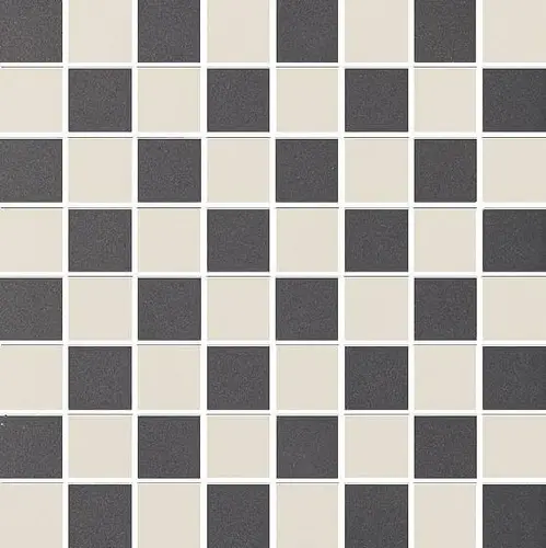 Grazia Retro Mosaico Coal-Moon 30x30