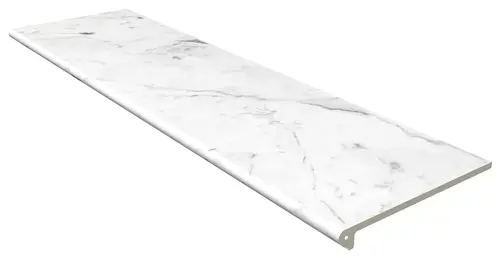 Ступень фронтальная Marble Rect Carrara Blanco 31.5x119.7
