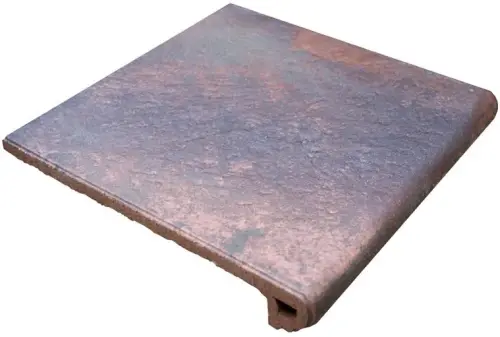 Клинкерная плитка 906866 Peldano Redondo 33 Metal Red 32,5х33