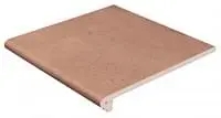 Gres De Aragon Urban Antislip Peldano Redondo Marron 30x33