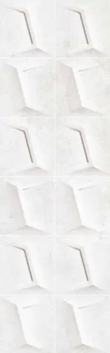 Декор Haro Blanco 31.5x100 Ceramica S.A. Galvanic матовый, рельефный керамический