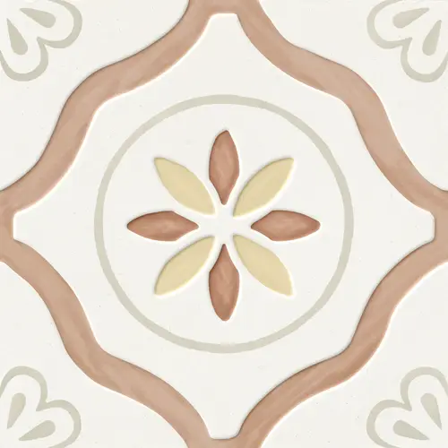 Керамогранит 40462 Llevant Clay Petals LT 22,3х22,3