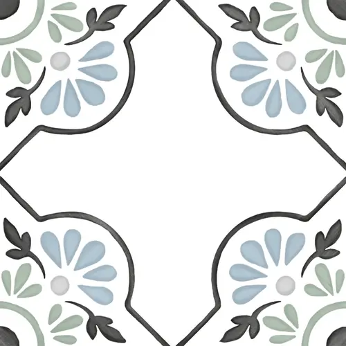 Harmony Tanger Blue Petals 12,3x12,3