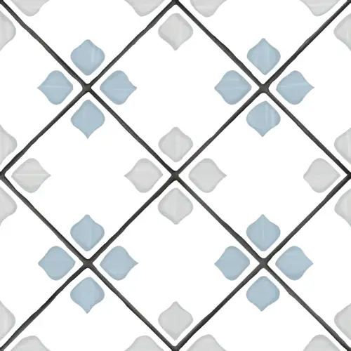 Harmony Tanger Silver Rhomb 12,3x12,3