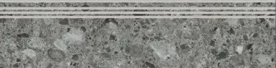 Ступень фронтальная Gerda Black Olive LLR 30x120 керамогранит лаппатированная KB-000443