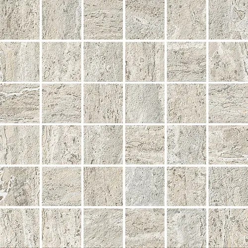 Мозаика Керамогранит ITALGRANITI I TRAVERTINI Mosaico Grigio Vein Cut 9mm