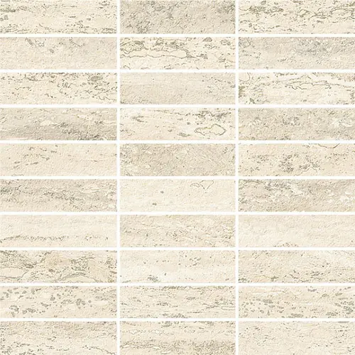 Мозаика Керамогранит ITALGRANITI I TRAVERTINI Muretto Bianco Vein Cut 6mm