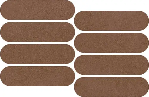 Impronta Italgraniti Nuances Fiamma Mosaico Ovale Strideup 19.5х37