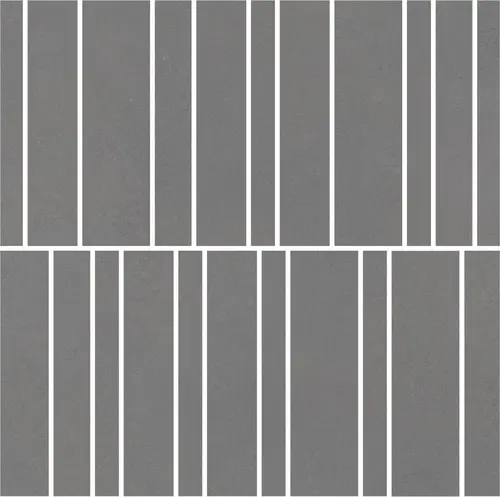 Impronta Italgraniti Nuances Antracite Mosaico Listelli Strideup 30х30
