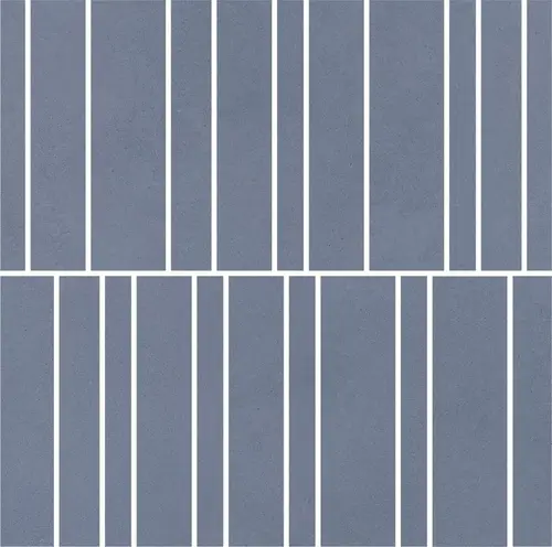 Impronta Italgraniti Nuances Cielo Mosaico Listelli Strideup 30х30