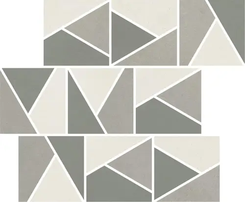 Impronta Italgraniti Nuances Mosaico Triangoli Mix Freddo 1 Strideup 30х30