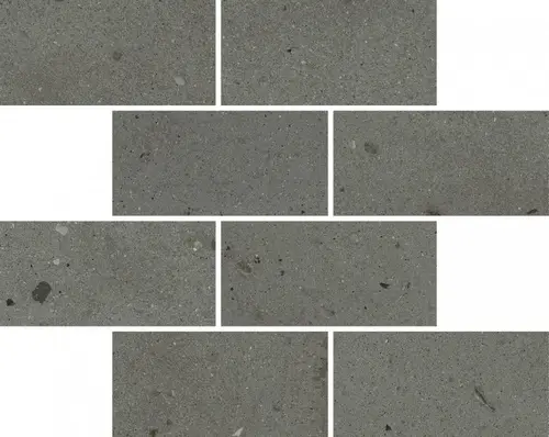 Мозаика Avantgarde Black Minibrick керамогранит 23.7х29.5 см матовая 610110001215