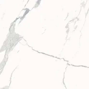 600010002386 Стелларис Статуарио Уайт 120х120 Рет Рект. Натуральный