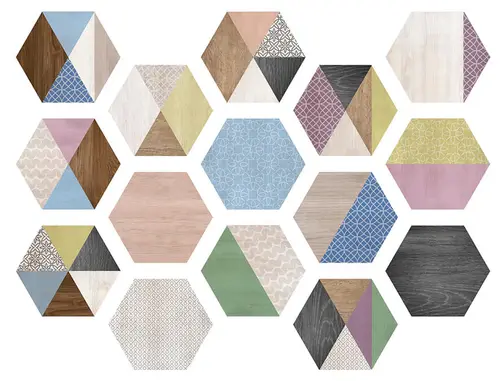 ITT Art Deco Hexa 23,2x26,7