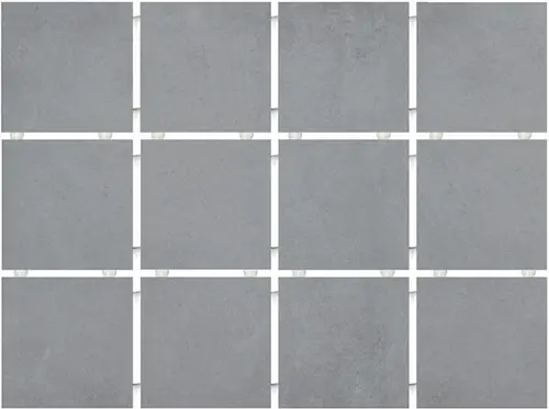 Керамогранит Kerama Marazzi 1271H Амальфи серый 9,8х9,8 (полотно 29,8х39,8 из 12 частей)