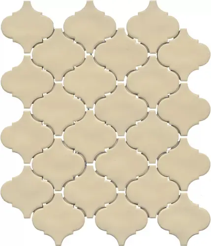 Арабески Марокко жёлтый светлый матовый 26x30x0,7