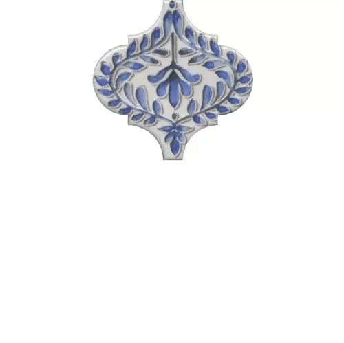 Декор Арабески Майолика 1, 6,5х6,5