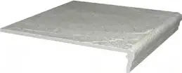 Kerama Marazzi Бореале Ступень фронтальная серый SG934900N\GR 30х30