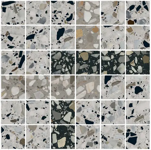 Мозаика Бричиола 1 Мозаичный Лаппатированный 30x30