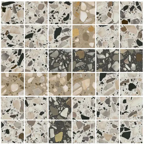 Мозаика Бричиола 2 Мозаичный Лаппатированный 30x30