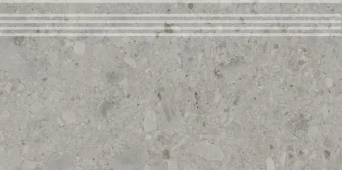 Kerama Marazzi Чеппо ди Гре Ступень серый матовый обрезной DD606020R\GR 30x60