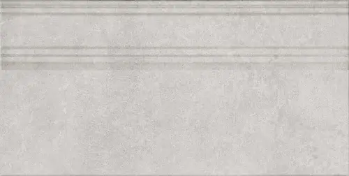 Kerama Marazzi Догана Плинтус серый светлый матовый обрезной FME021R 20x40