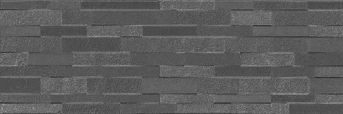 Kerama Marazzi Гренель Плитка настенная серый темный структура обрезной 13055R 30х89,5