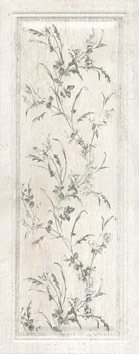 Kerama Marazzi Кантри Шик Плитка белый панель декорированнный 7188 20х50